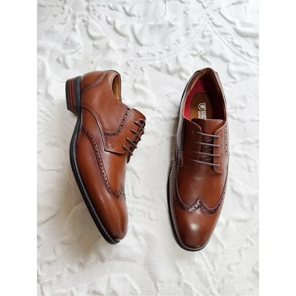 Stacy Adam’s Nichols Wing Tip Lace Up Size 7M